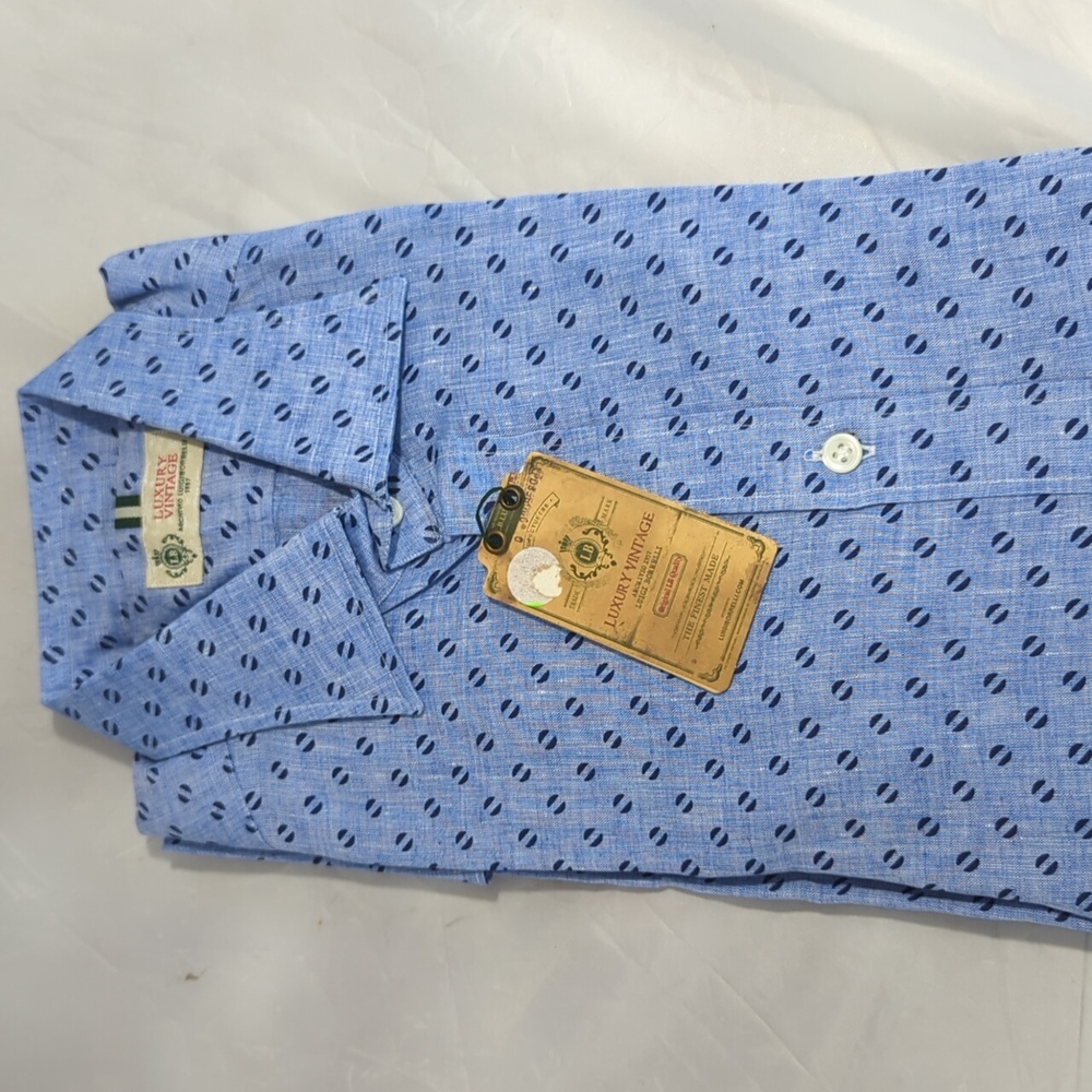 Luigi Borrelli Luxury Vintage Dress Shirt